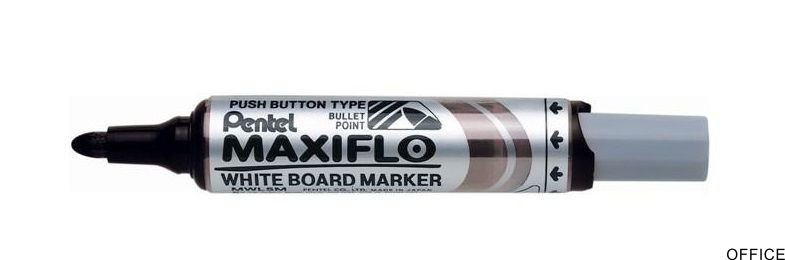 Marker suchościeralny czarny MWL5MA PENTEL MAXIFLO(z tłoczkiem)