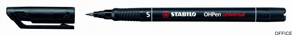 Foliopis STABILO OHPen niezmywalny 0.4mm czarny 841/46