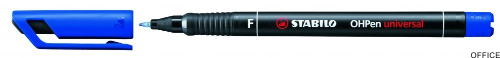 Foliopis STABILO OHPen niezmywalny 0.7mm niebieski 842/41