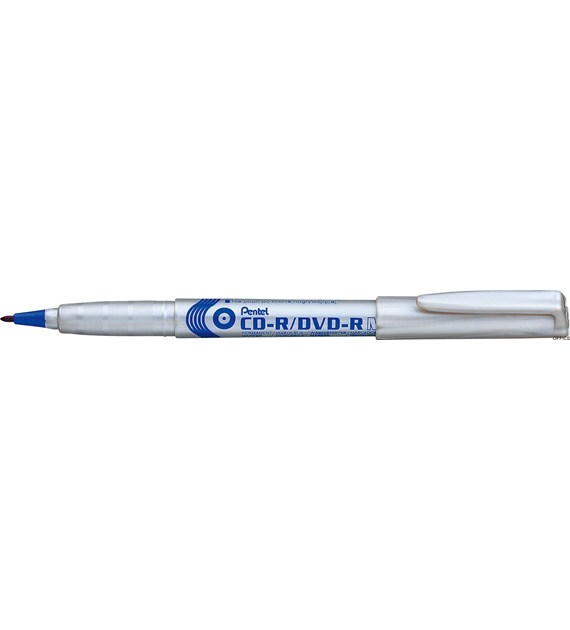 Marker do opisywania płyt CD niebieski NMS51-C PENTEL