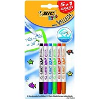 Marker suchościeralny BIC KIDS Mini Velleda Marker Suchościeralny mix Blister 6szt, 8413871