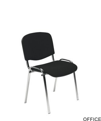 Krzesło konferencyjne ISO chrome C-11/EF019 czarny (X)