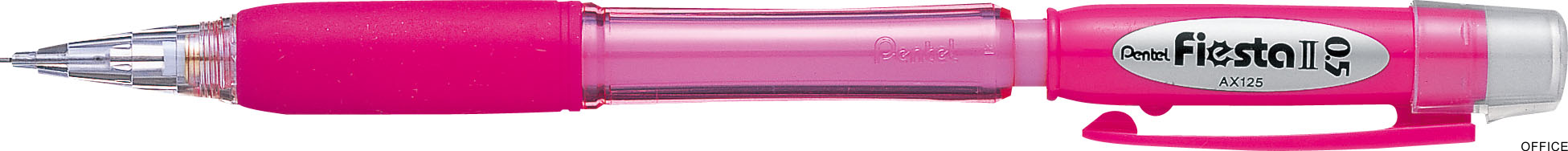 Ołówek automatyczny 0,5mm  AX125-B czerwony PENTEL