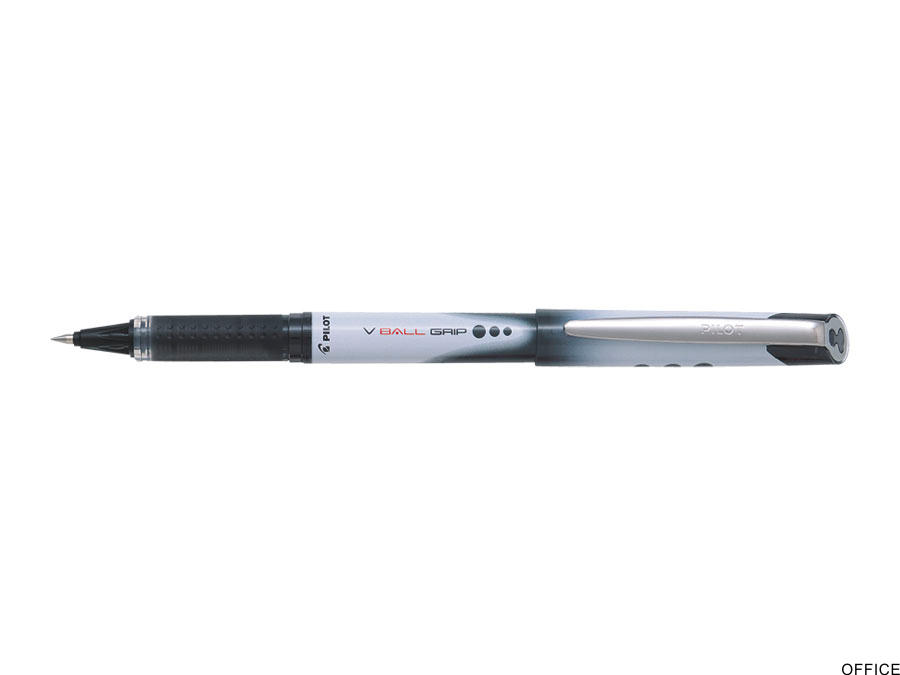 Pióro kulkowe PILOT VBALL GRIP czarne PIBLN-VBG5-B