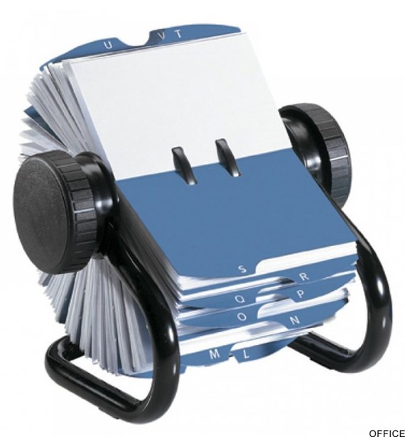 Kartoteka_na 400 wizytówek czarna 67236 ROLODEX S0793780