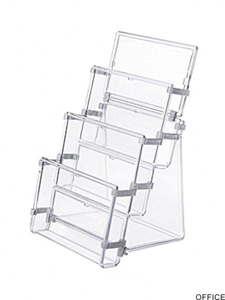 Stojak na ulotki A6 trzy kieszenie 0403-0017-00 PANTA PLAST