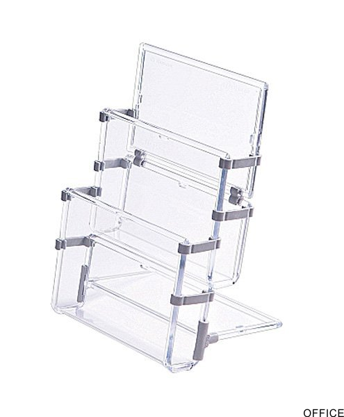 Stojak na ulotki A5 dwie kieszenie 0403-0049-00 PANTA PLAST (X)
