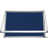 Gablota tekstylna 90x60 OFFICEBoard niebieska GT196 2X3