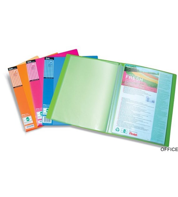 Album ofertowy FRESH, 20 kieszeni różowy DCF542-P PENTEL (X)