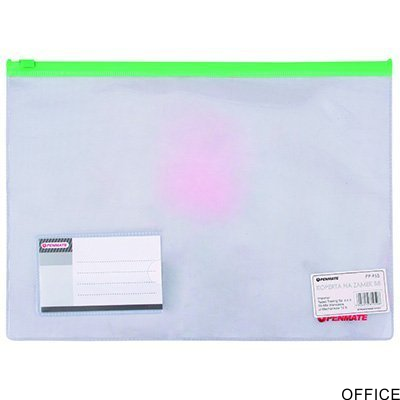 Koperta na zamek z PVC B5 PENMATE TT6691