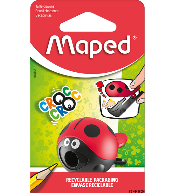 Temperówka CROC CROC EASY 1 otwór BIEDRONKA 018114 Maped blister