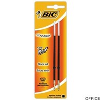 Wkład BIC Atlantis Classic, Soft czarny Blister 2szt, 8924101