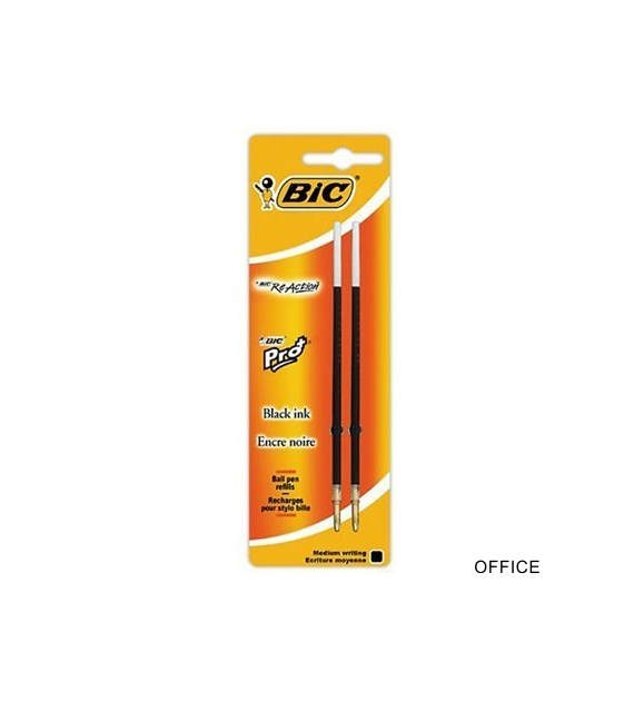 Wkład BIC Atlantis Classic, Soft czarny Blister 2szt, 8924101